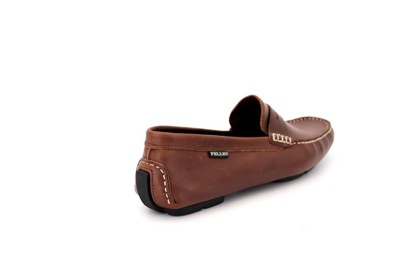 Pellet mocassins team marron8601701_4