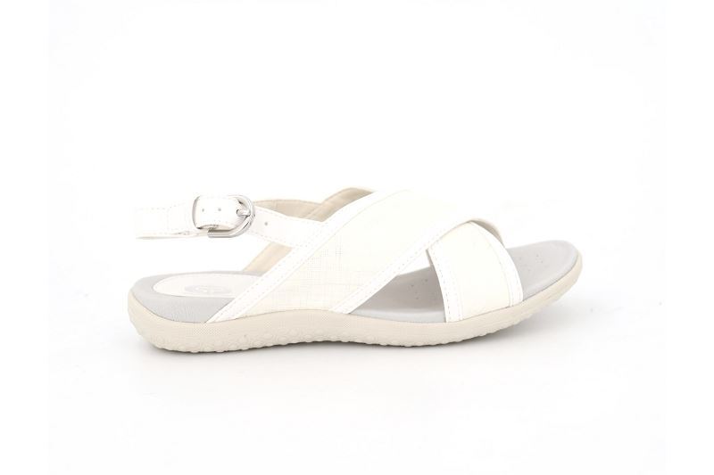Geox sandales nu pieds vega blanc