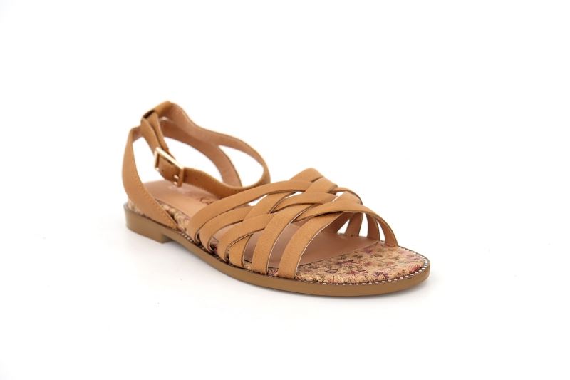 Emilie karston sandales nu pieds solda marron8605201_2