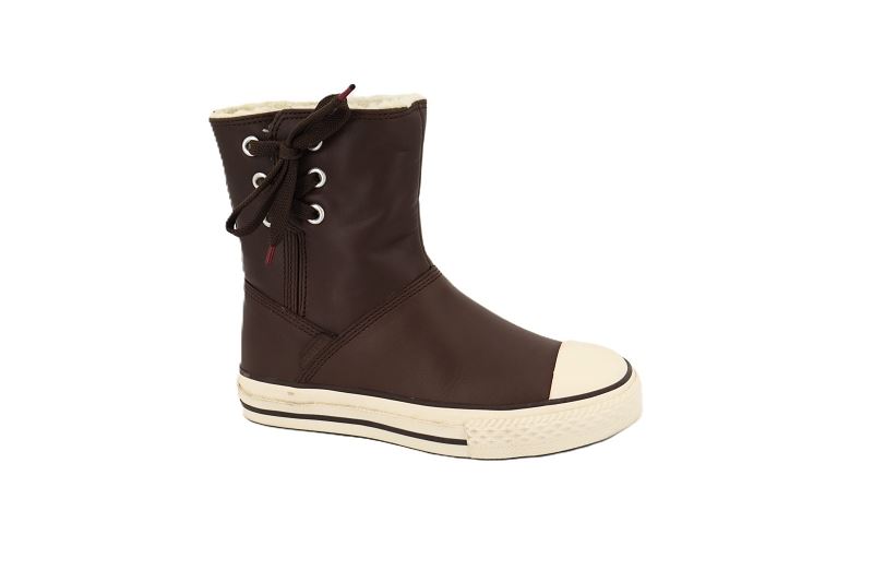 Converse enf boots et bottines 611370 ankle boot mid marron8614401_2