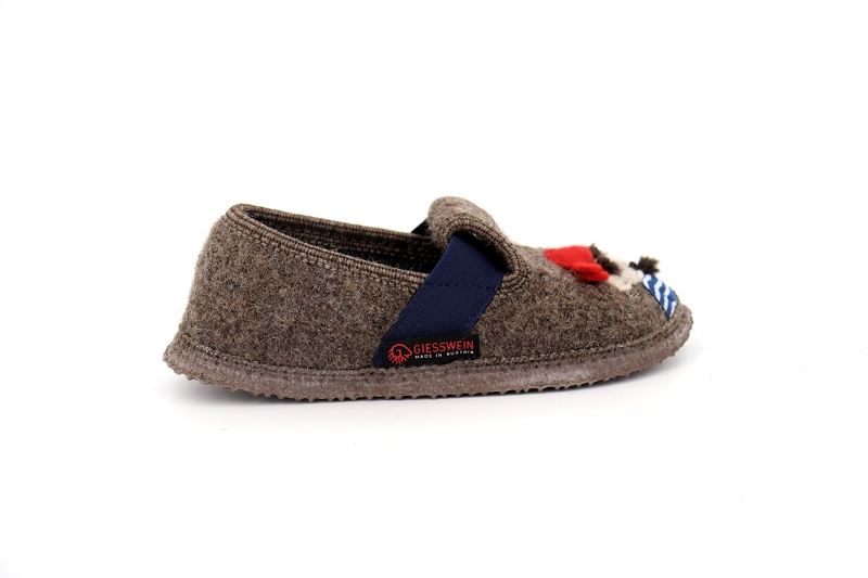 Giesswein chaussons pantoufles turnberg marron