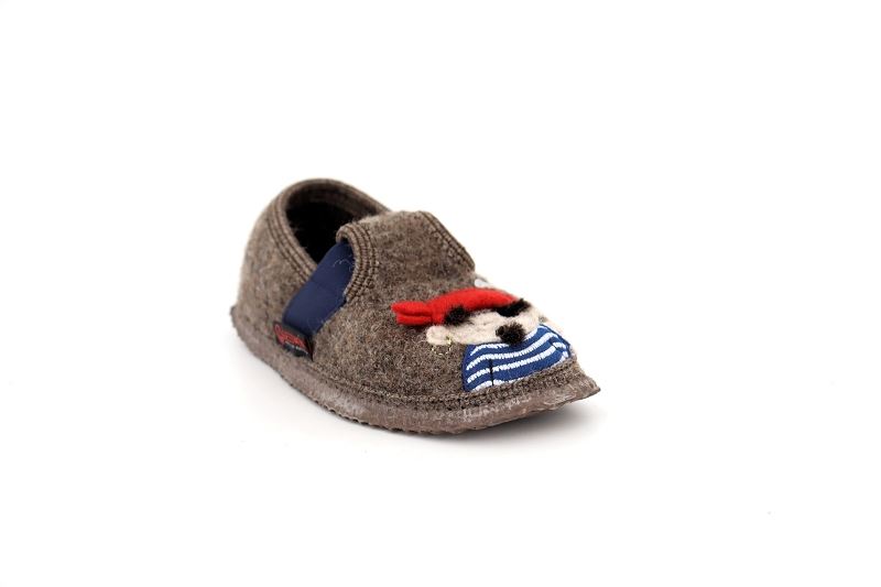 Giesswein chaussons pantoufles turnberg marron8624401_2