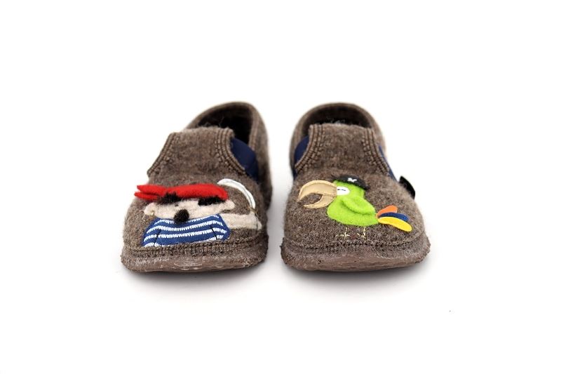Giesswein chaussons pantoufles turnberg marron8624401_3