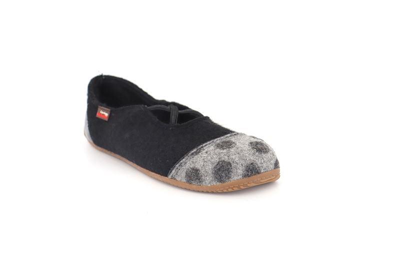 Kitzbuhel chaussons pantoufles elodie noir8636401_2