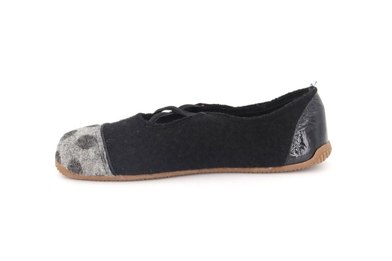 Kitzbuhel chaussons pantoufles elodie noir8636401_3