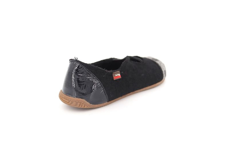 Kitzbuhel chaussons pantoufles elodie noir8636401_4