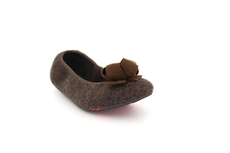 Kitzbuhel chaussons pantoufles angelica marron8636501_2