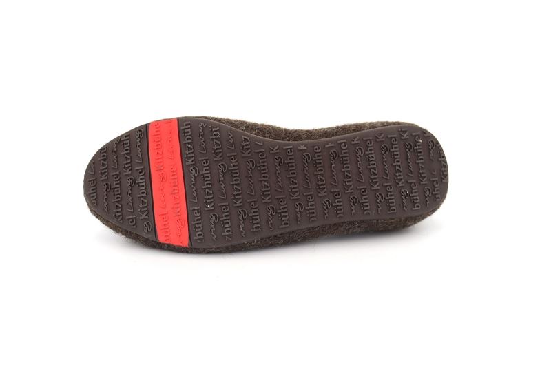 Kitzbuhel chaussons pantoufles angelica marron8636501_5