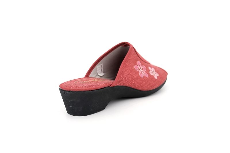 Semelflex chaussons pantoufles stacy rouge8639901_4