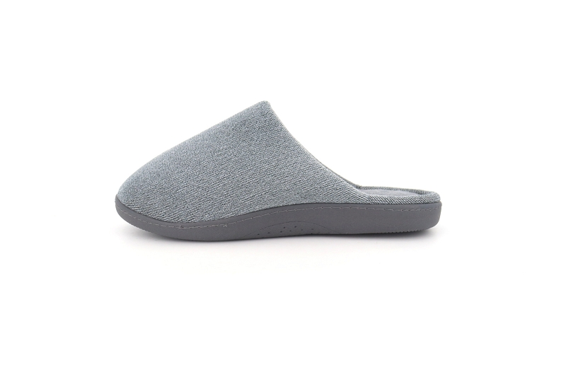 Isotoner chaussons pantoufles 96313 gris8640301_3