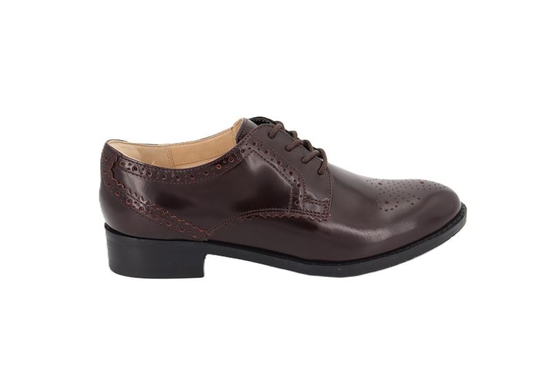 Clarks derbies netley rose bordeaux