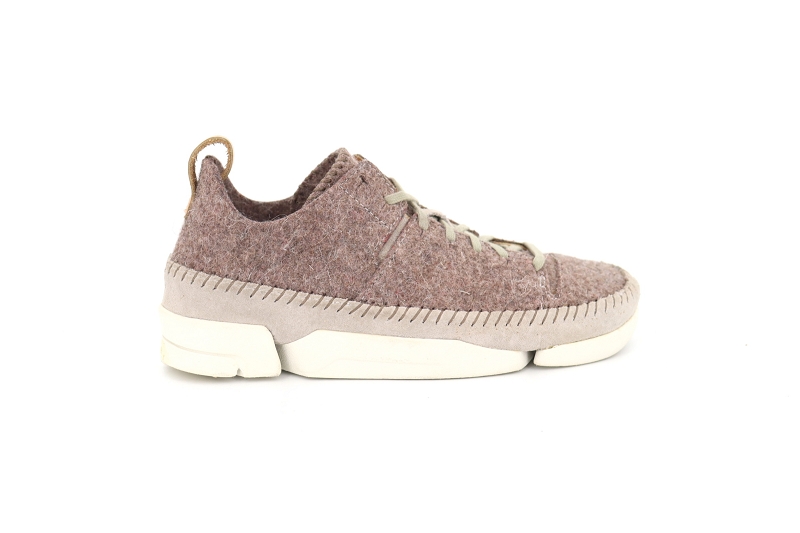 Clarks baskets trigenic wool gris