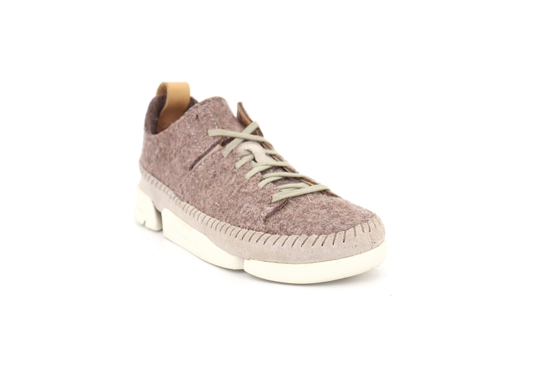 Clarks baskets trigenic wool gris8647801_2