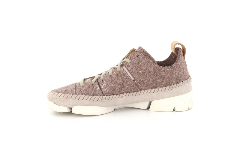 Clarks baskets trigenic wool gris8647801_3