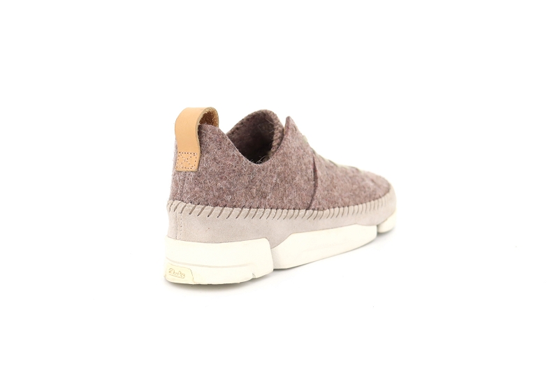 Clarks baskets trigenic wool gris8647801_4