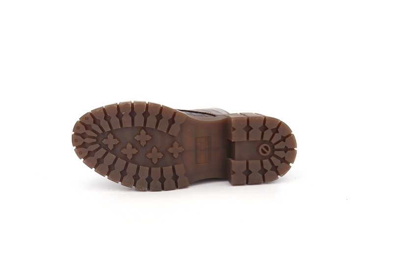 No name boots et bottines kross low boots marron8661601_5