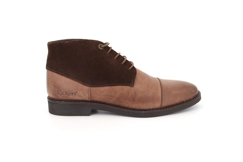 Kickers boots et bottines mateon marron