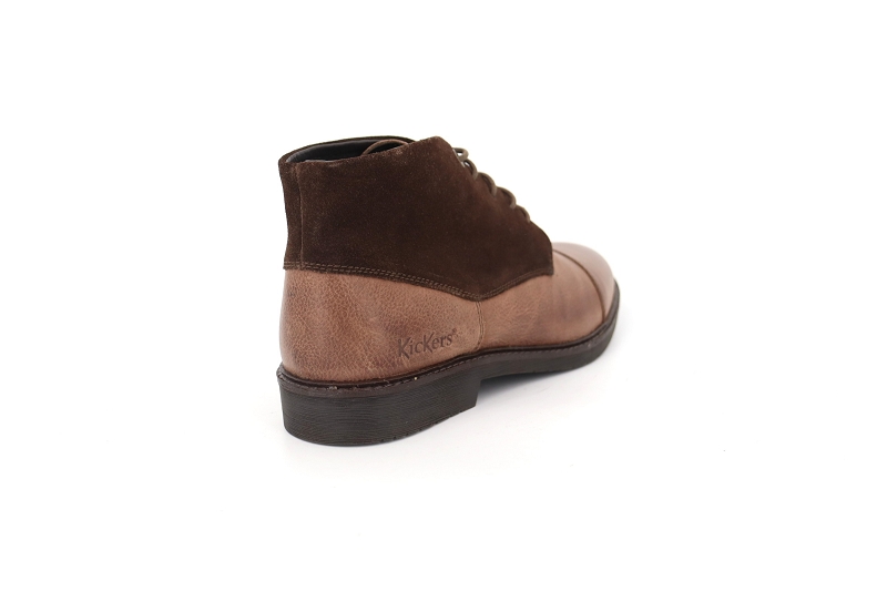 Kickers boots et bottines mateon marron8663101_4