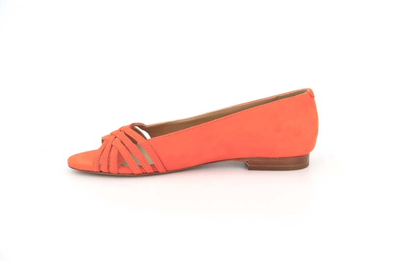 Bobbies sandales nu pieds entremelee orange8667501_3