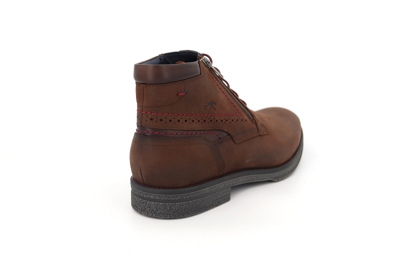 Fluchos boots et bottines 0652 gama marron8667701_4