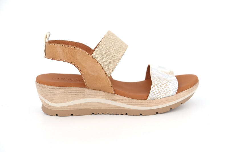 Paula urban sandales nu pieds boucle marron