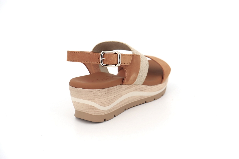 Paula urban sandales nu pieds mini marron8669901_4
