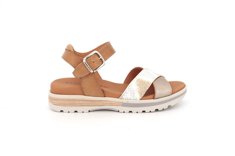 Paula urban sandales nu pieds lio marron