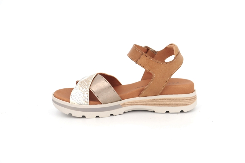 Paula urban sandales nu pieds lio marron8670101_3