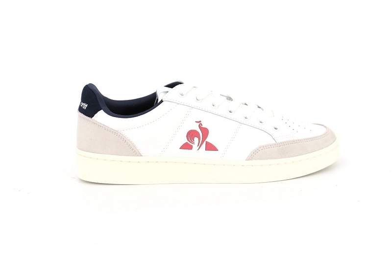 Le coq sportif baskets court net blanc