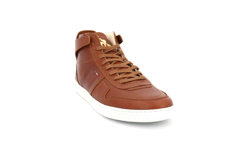 Le coq sportif baskets montantes prestige marron8671001_2