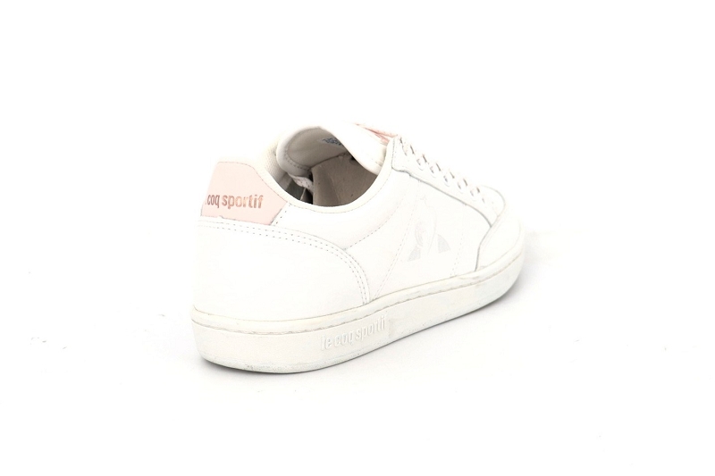 Le coq sportif baskets court clay blanc8671301_4