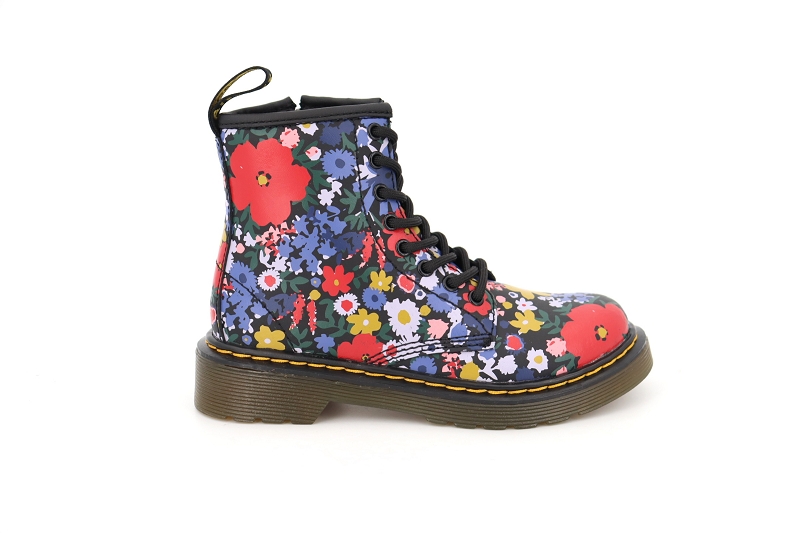 Doc martens enf boots et bottines wander flora multicolor