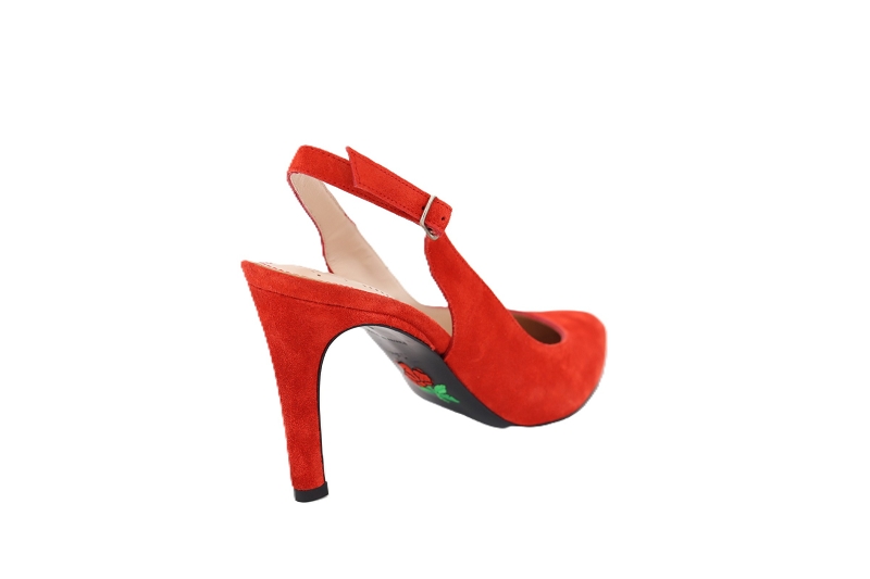 Free lance escarpins forel 7 sling back rouge8675301_4