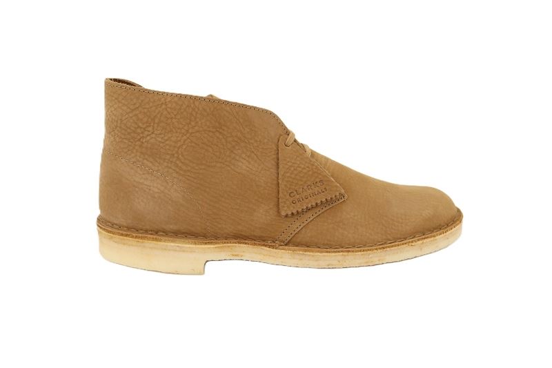 Clarks boots et bottines desert boot beige