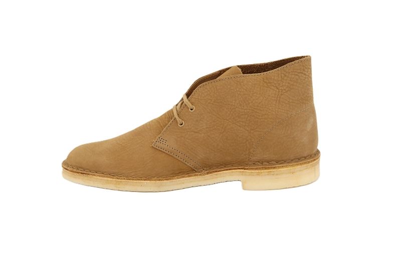 Clarks boots et bottines desert boot beige8675601_3