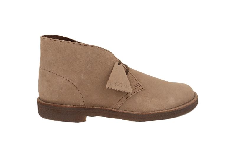 Clarks boots et bottines desert boot beige