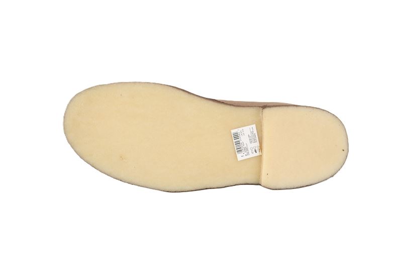 Clarks boots et bottines desert boot beige8675701_5