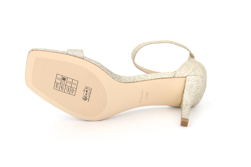 Michael kors sandales nu pieds jaida heeled sandal dore9035402_5