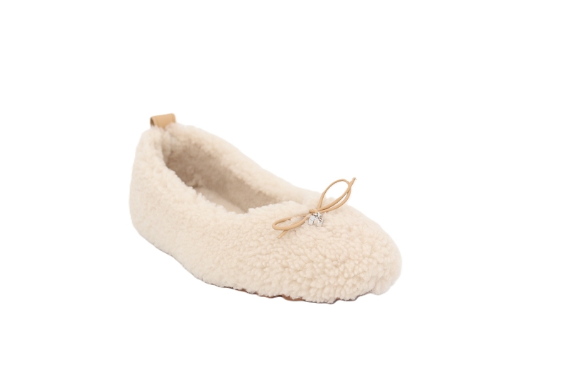 Hogan ballerines h693 ballerina pelo beige9037001_2