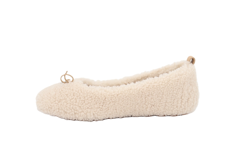 Hogan ballerines h693 ballerina pelo beige9037001_3