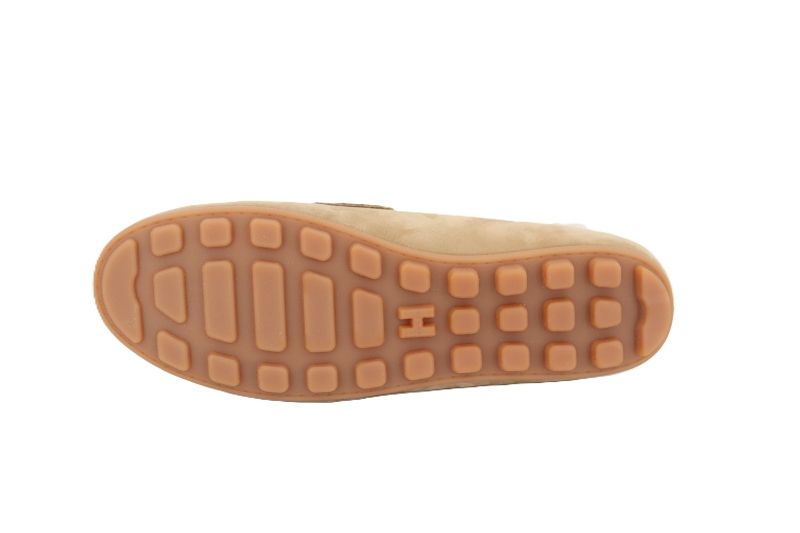 Hogan chaussons pantoufles h693 mule marron9037101_5