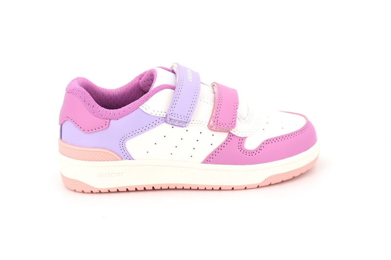 Geox enf baskets j washiba girl b blanc