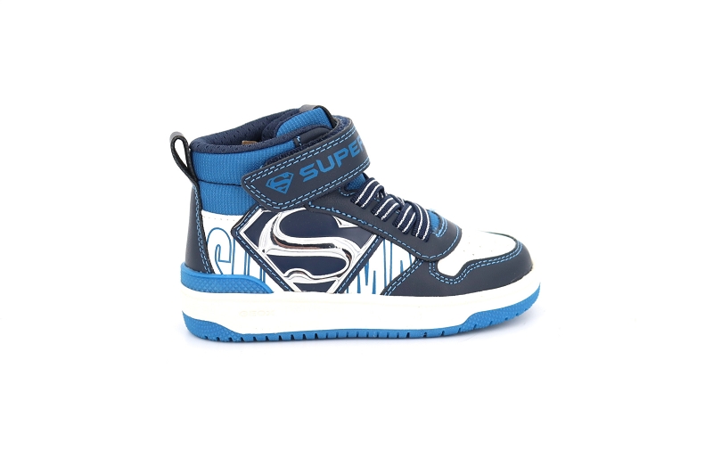 Geox enf baskets montantes j washiba bleu