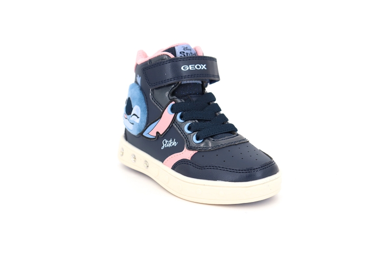 Geox enf baskets montantes j skylin girl h bleu9045301_2
