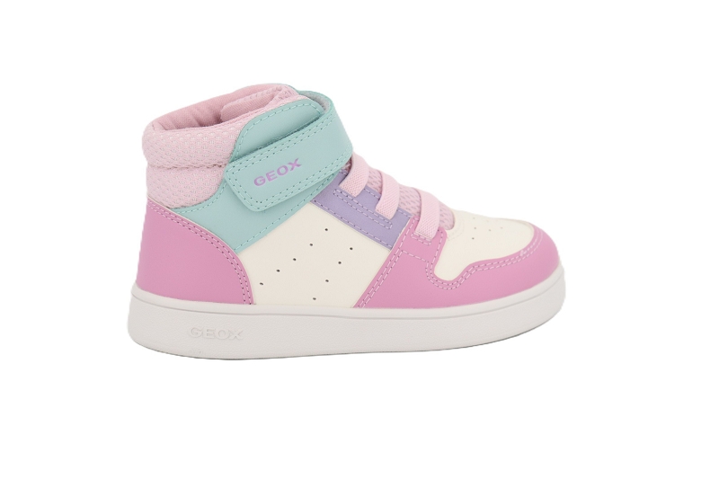 Geox enf baskets b eclyper a blanc