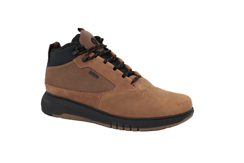 Geox baskets montantes u aerantis abx marron9047601_2