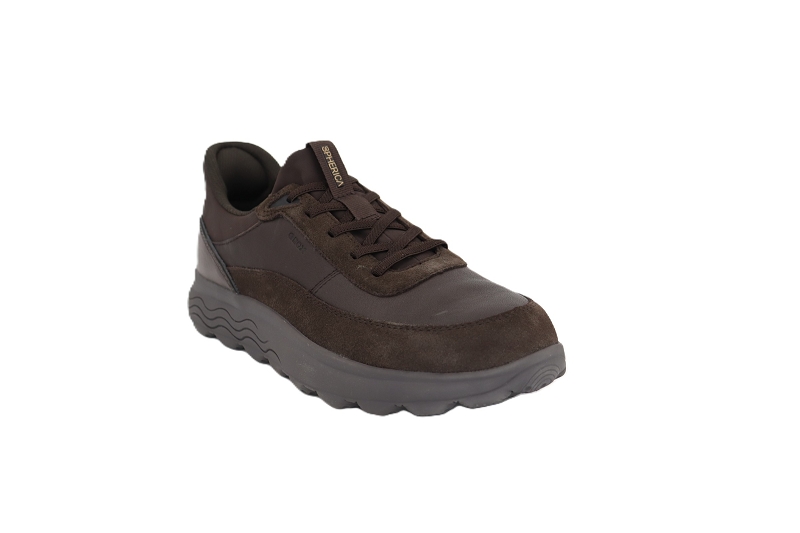 Geox baskets u spherica plus a marron9048301_2