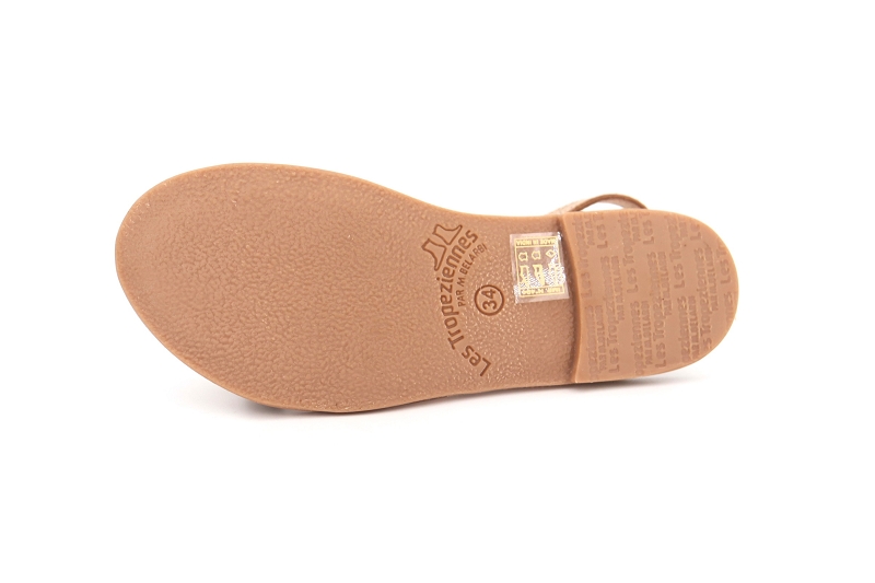 Les tropeziennes enf sandales nu pieds backle beige9048401_5