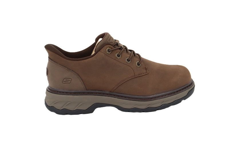 Skechers derbies lockett gustav marron