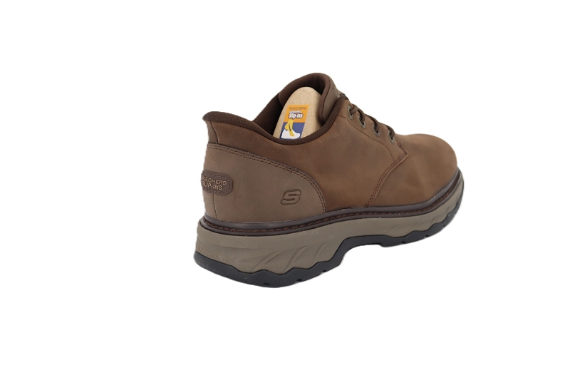 Skechers derbies lockett gustav marron9048701_4